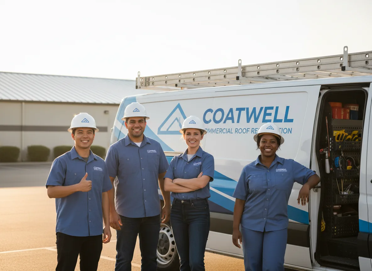 Commercial roof coating company in Hendrix, OK